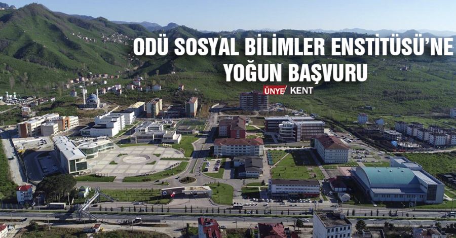 ODÜ Sosyal Bilimler Enstitüsü’ne yoğun başvuru