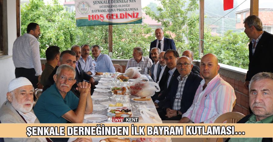 Şenkale Derneğinden İlk Bayram Kutlaması...