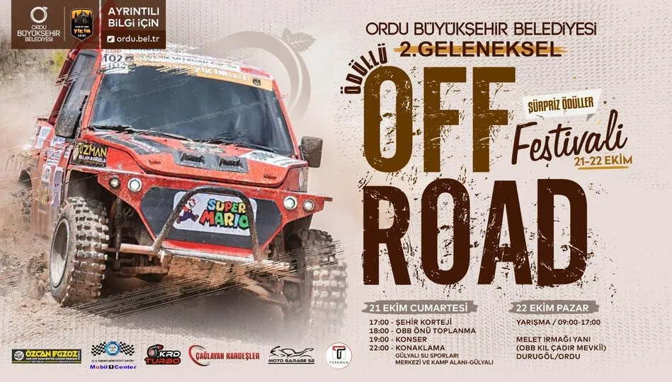  Altınordu’da Off Road Festivali…