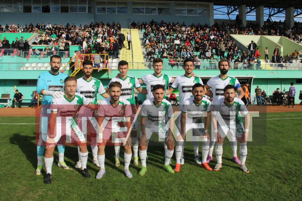 Ünye 1957 Spor bir puana razı oldu