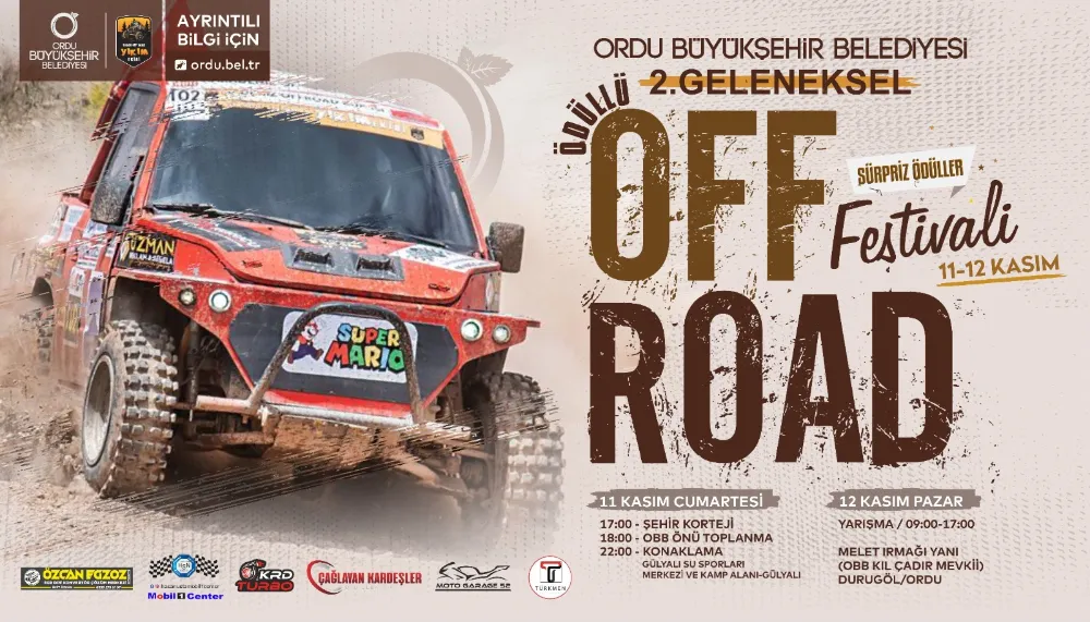 Büyükşehir’den 2. Off Road festivali…