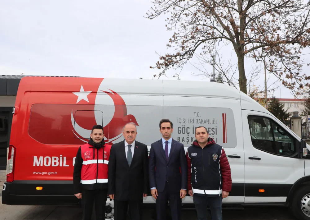Mobil Göç Noktası Aracı hizmete girdi