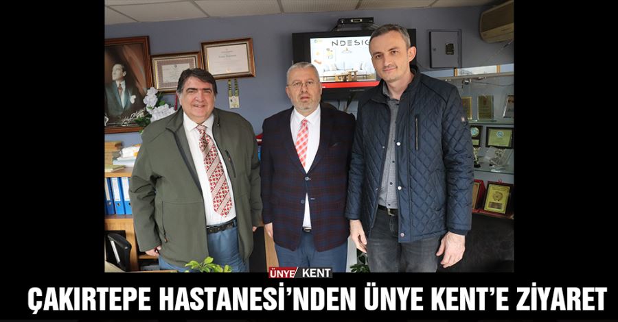 Çakırtepe Hastanesi’nden Ünye Kent’e ziyaret
