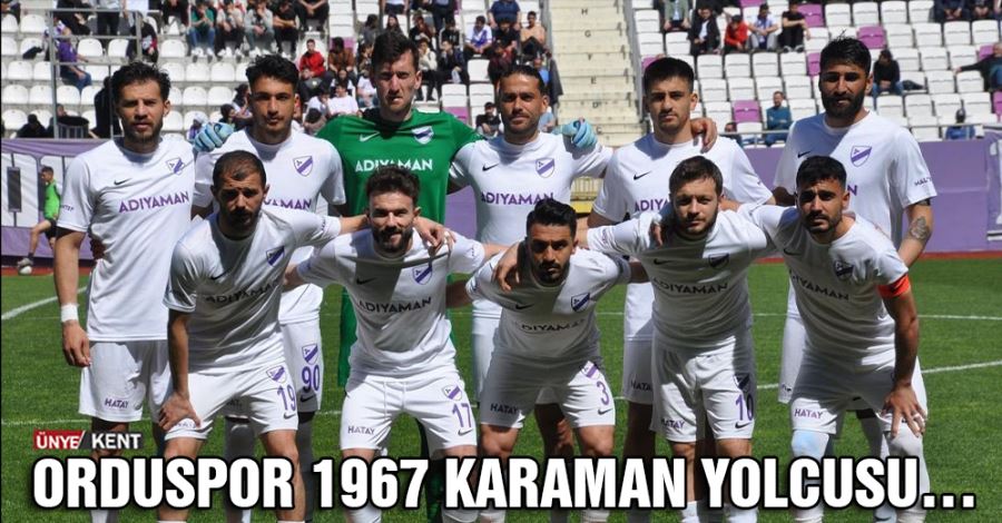  Orduspor 1967 Karaman yolcusu…