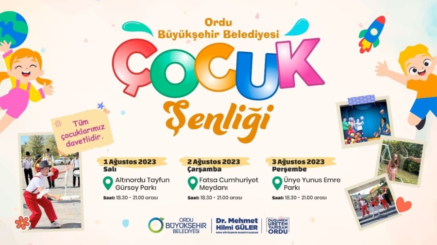  OBB’den Ünyeli çocuklar için şenlik…