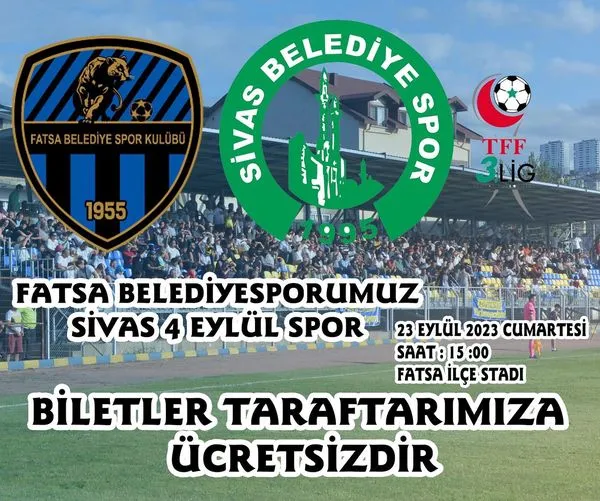 Maç biletleri ücretsiz!