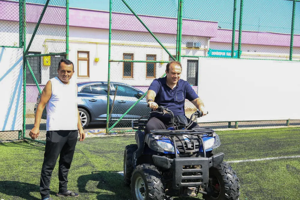 Futbol sahaları sezona hazırlanıyor