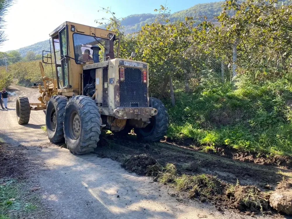 Çaybaşı Tekke Mahallesi’nde yollar yenileniyor 