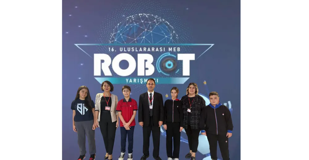 Ünye Bahçeşehir Koleji, MEB Robot Yarışması’nda…