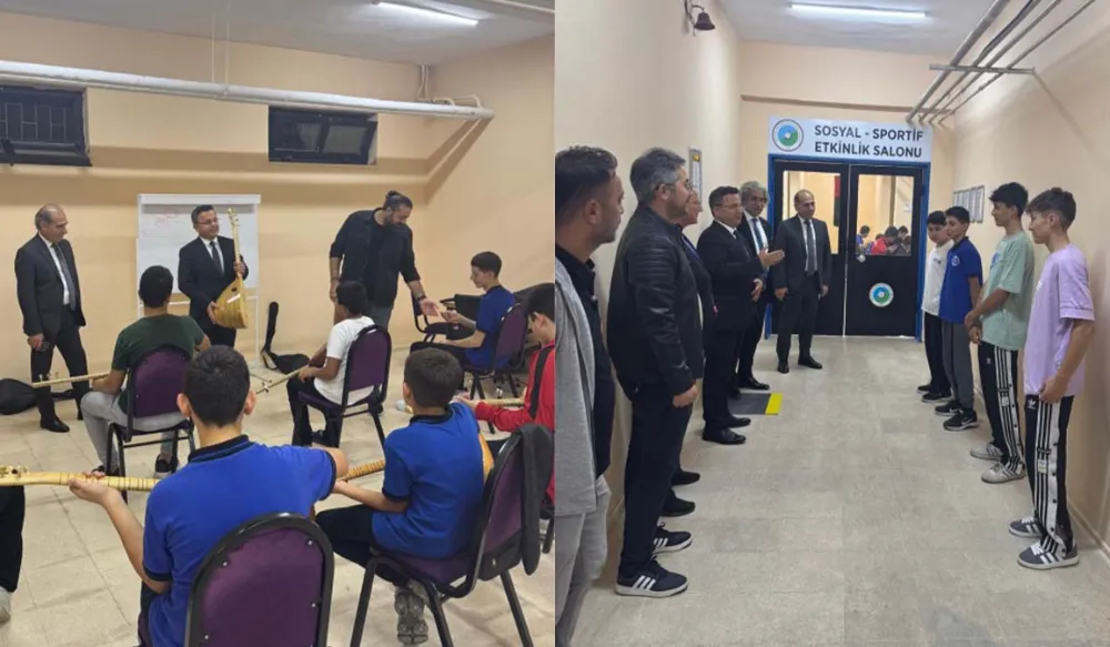 Endüstri Meslek’e “Sosyal-Sportif Etkinlik Salonu” açıldı