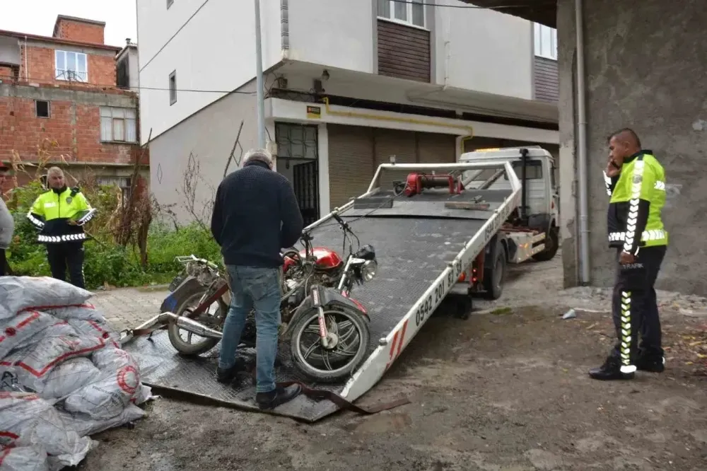 Ünye’de depoya baskın; yakalaması olan 3 motor ele geçirildi 