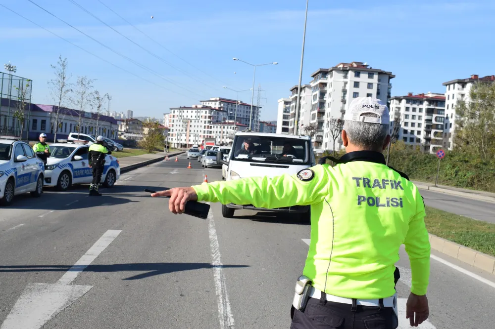 34 Araç trafikten men edildi