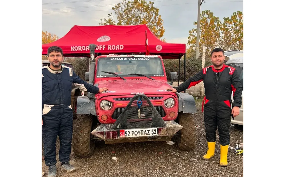 Korgan Offroad Kulübü’nden Sakarya’da büyük başarı