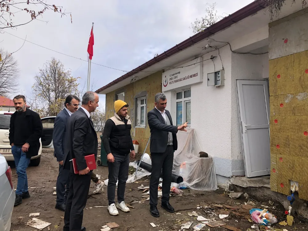 Ünye ve Akkuş’ta sağlık tesisleri incelendi 