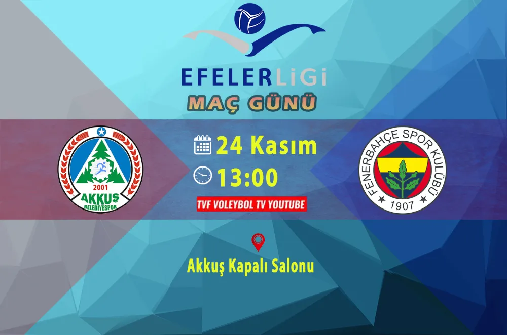 Akkuş, Fenerbahçe’yi konuk edecek!