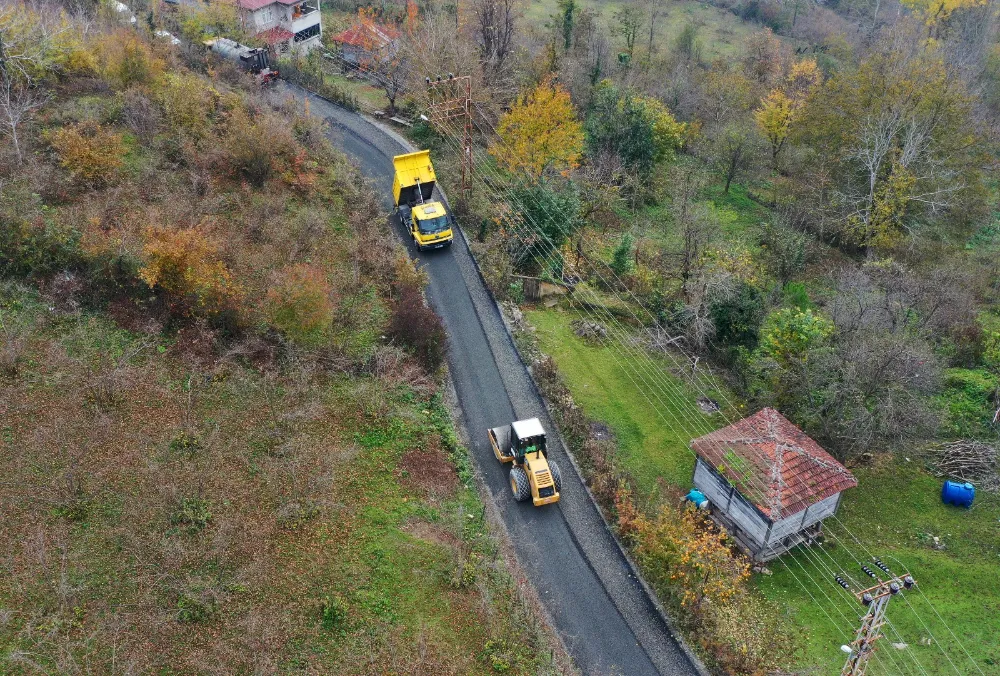 Fatsa Hatipli’de asfalt yol sevinci