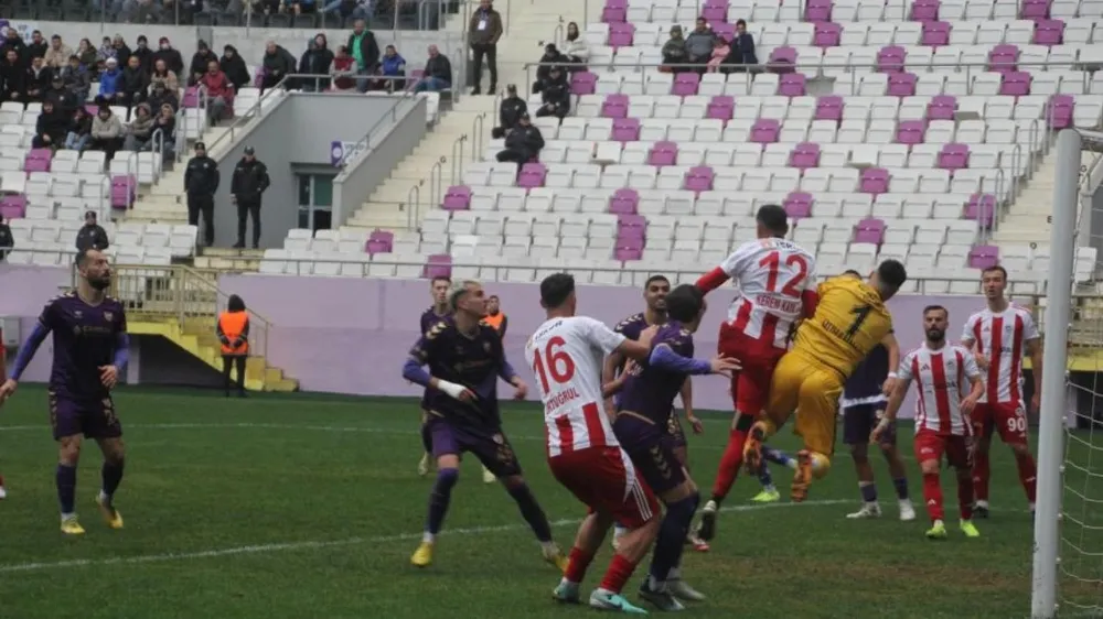 Orduspor 1967 Kahramanmaraş ile berabere kaldı