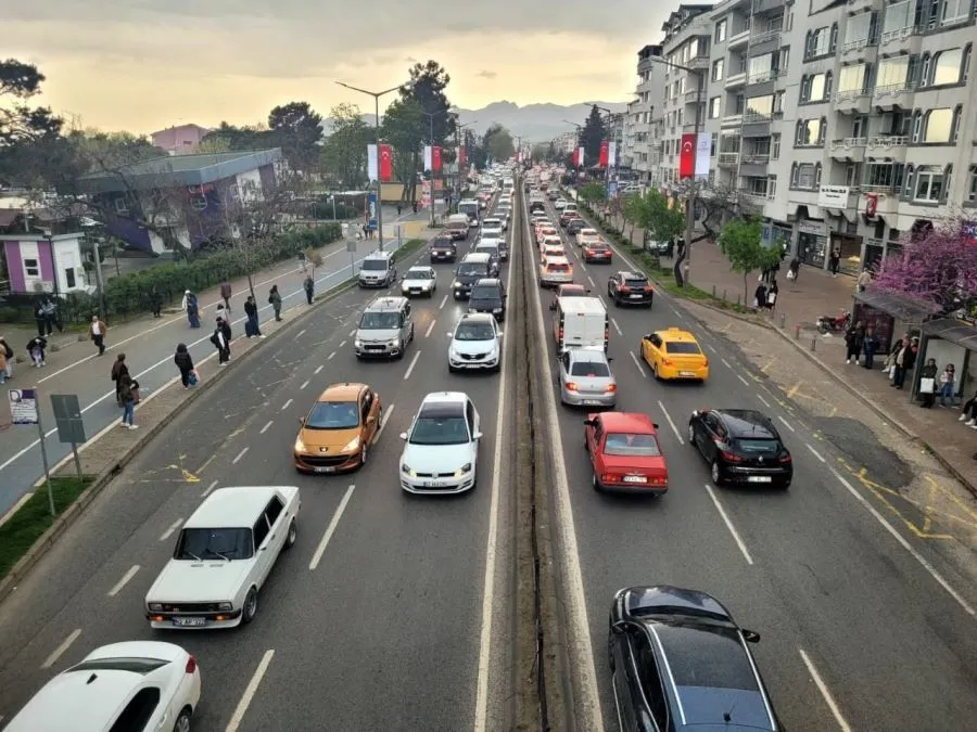 Ordu’da trafiğe kayıtlı araç sayısı 188 bini aştı