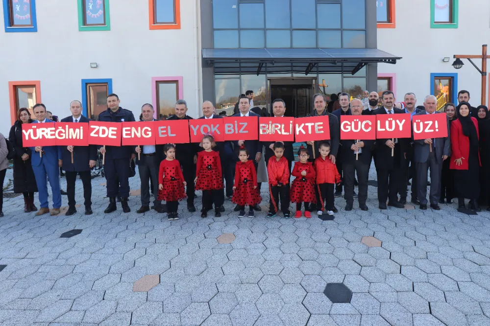 Özel çocuklar özel gösterileriyle engelleri aştı!