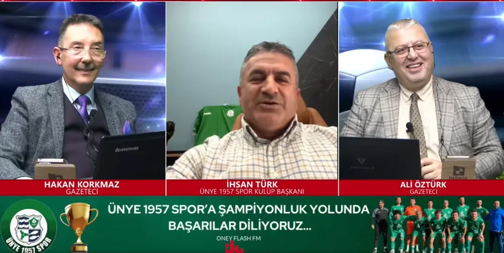 Ünye 1957 Spor’un şampiyon olacağına inanıyoruz”