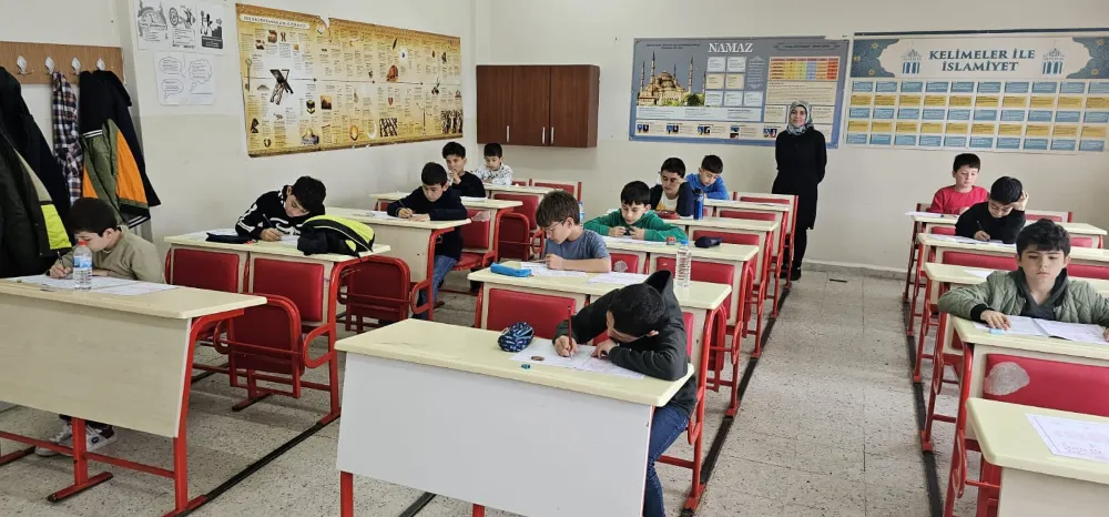 Ünye Yusuf Bahri Proje İH Ortaokulu sınavına 2 bin öğrenci katıldı… 