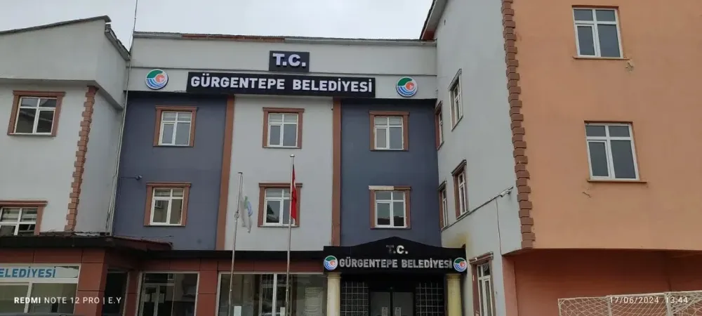 Gürgentepe Belediye Binasına T.C ibaresi eklendi
