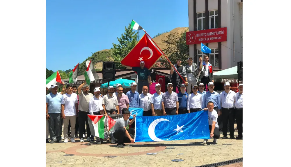 İkizce’den Doğu Türkistan –Filistin’e özgürlük çağrısı!