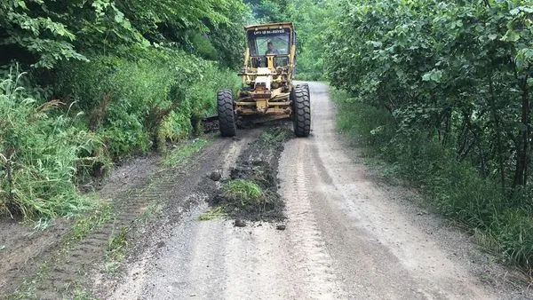 Çaybaşı’nda yol sorunları çözülüyor