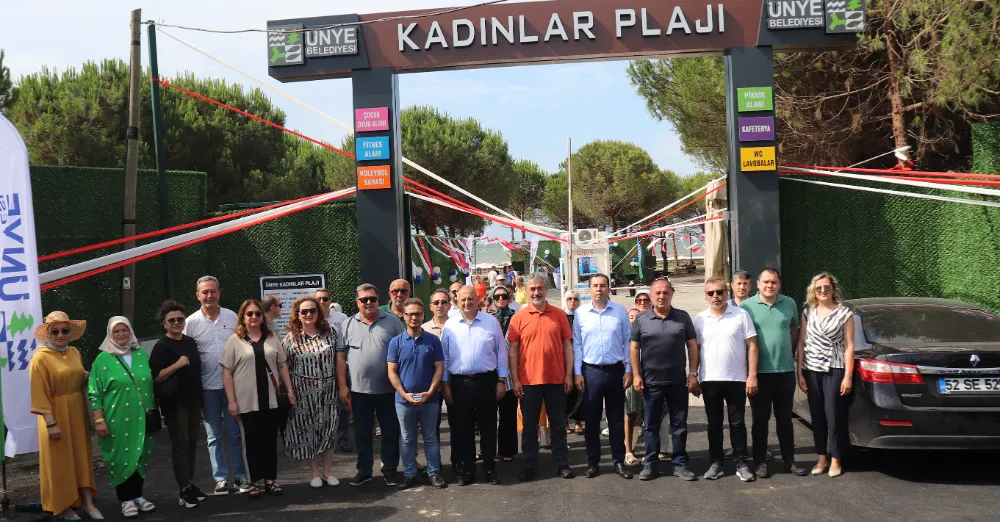 Yeni Kadınlar Plajı ve mesire alanı hizmete açıldı 