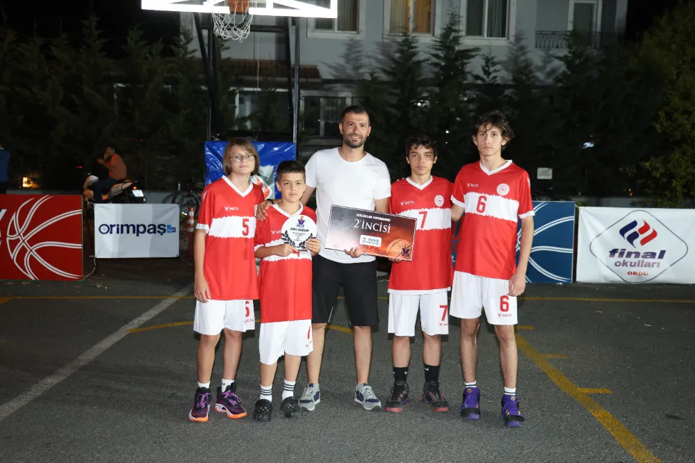 Ordu GSB, basketbolda ikinci…