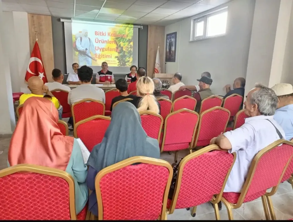 Fındık üreticilerine koruma ve uygulama eğitimi…