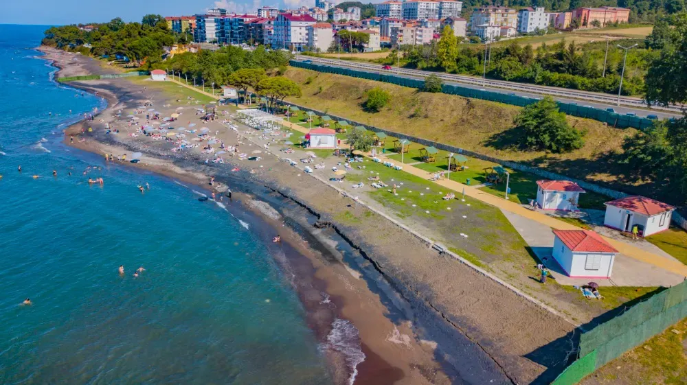 Ünye’nin denizi temiz çıktı… 