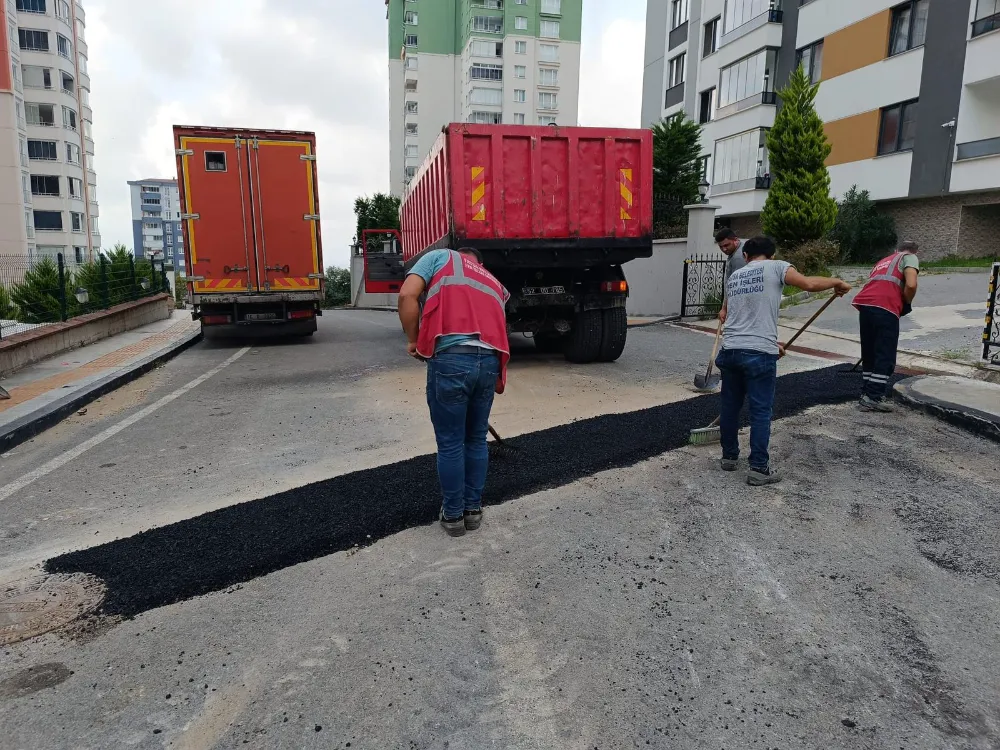 Fatsa’da yol çalışmaları sürüyor