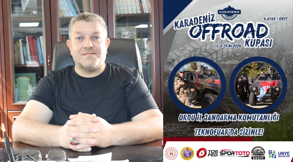 Karadeniz’in en büyük Off Road yarışları Ünye’de 5-6 Ekim’de…