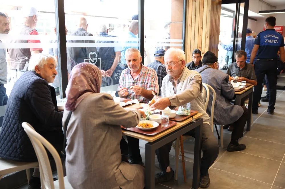 Kent Lokantası’na yoğun ilgi…