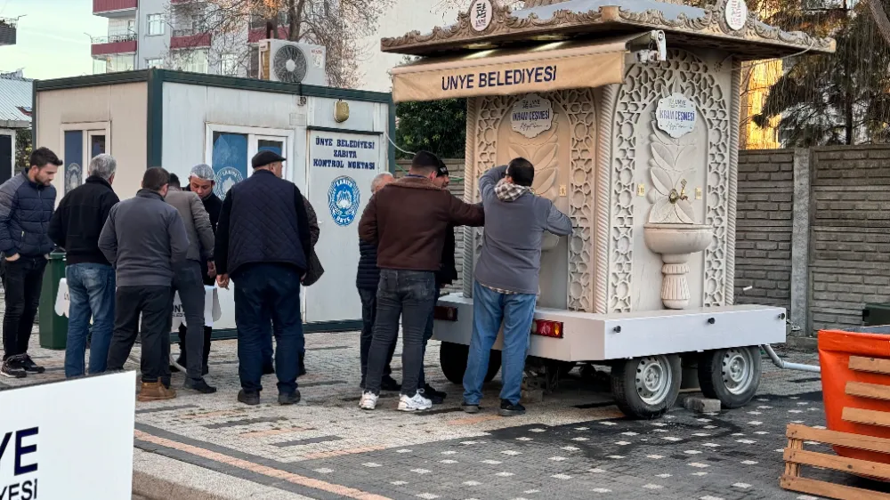 Ünye Belediyesi’nden  400 Aileye sıcak yemek