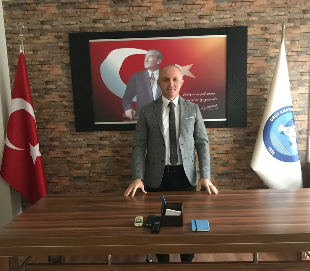 Ordu ASKF Başkanı Metin Kır’dan, basına kutlama…