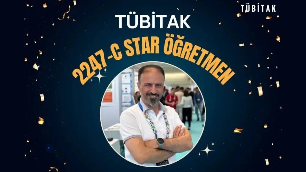 Biyoloji Öğretmeni’nden TÜBİTAK başarısı!