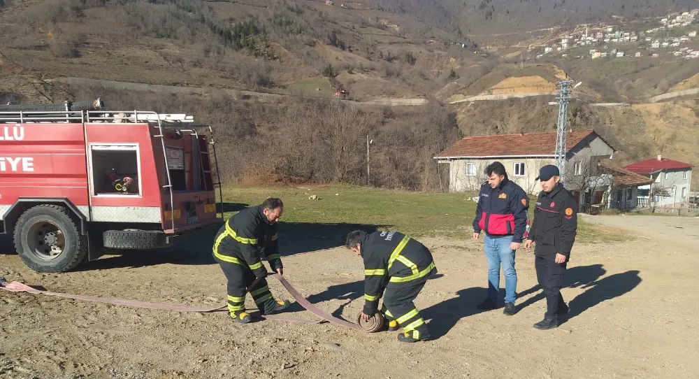 Topçam’da Gönüllü İtfaiyecilik eğitimleri tamamlandı