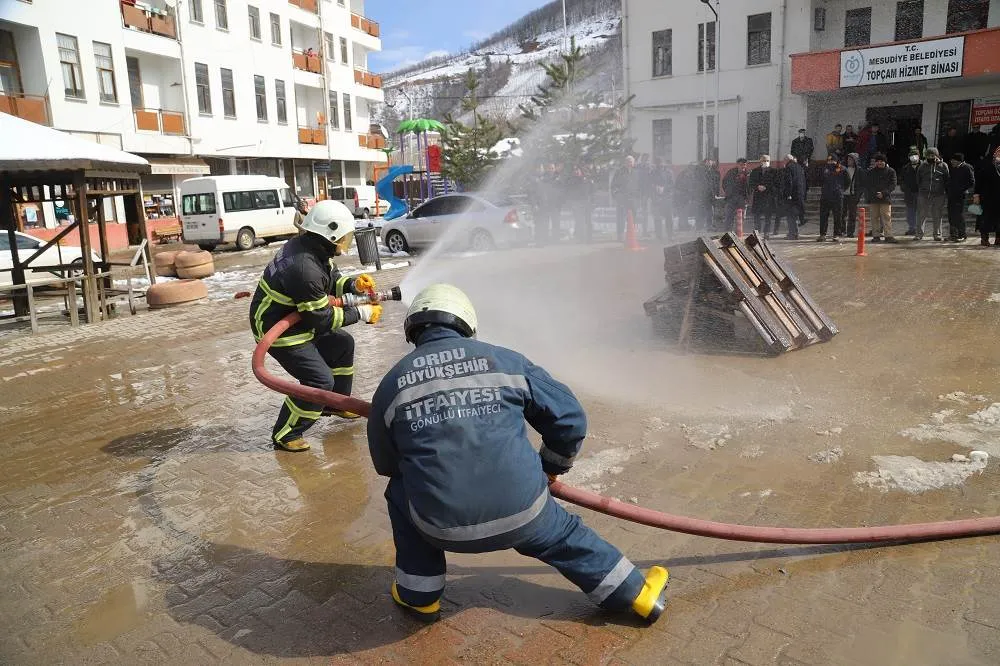 Ordu’da 6 noktada Gönüllü İtfaiye İstasyonu…