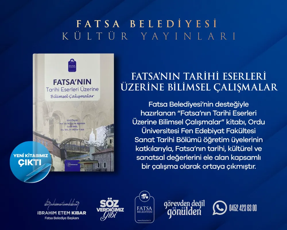 fatsa’nın tarihi kimliğini ortaya koyan bir eser daha kazandırıldı!