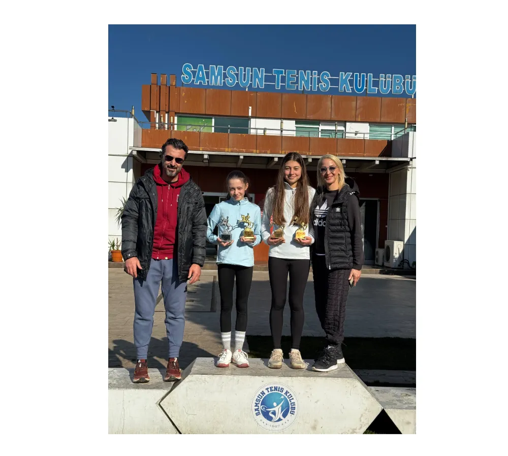 Ordulu Tenis Sporcusu Akosman’dan çifte şampiyonluk…