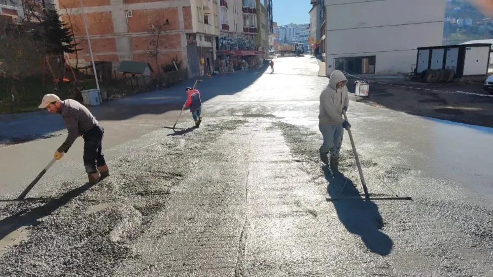 Korgan’da alt ve üst yapı çalışmaları yürütülüyor 