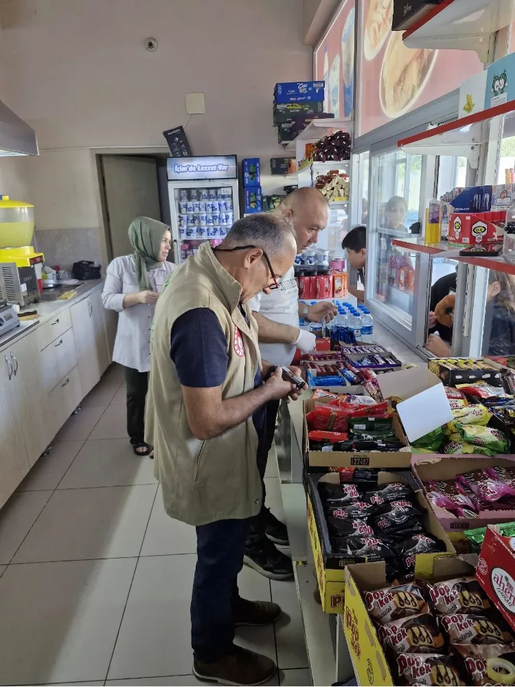 Ünye’de okul kantinleri ve çevresindeki gıda işletmeleri denetleniyor
