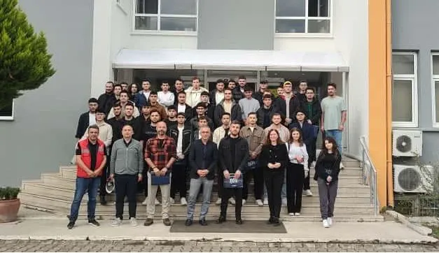 Ünye MYO öğrencilerinden YEDAŞ’a teknik gezi