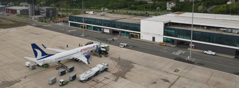 Ordu Havalimanında rekor kırıldı