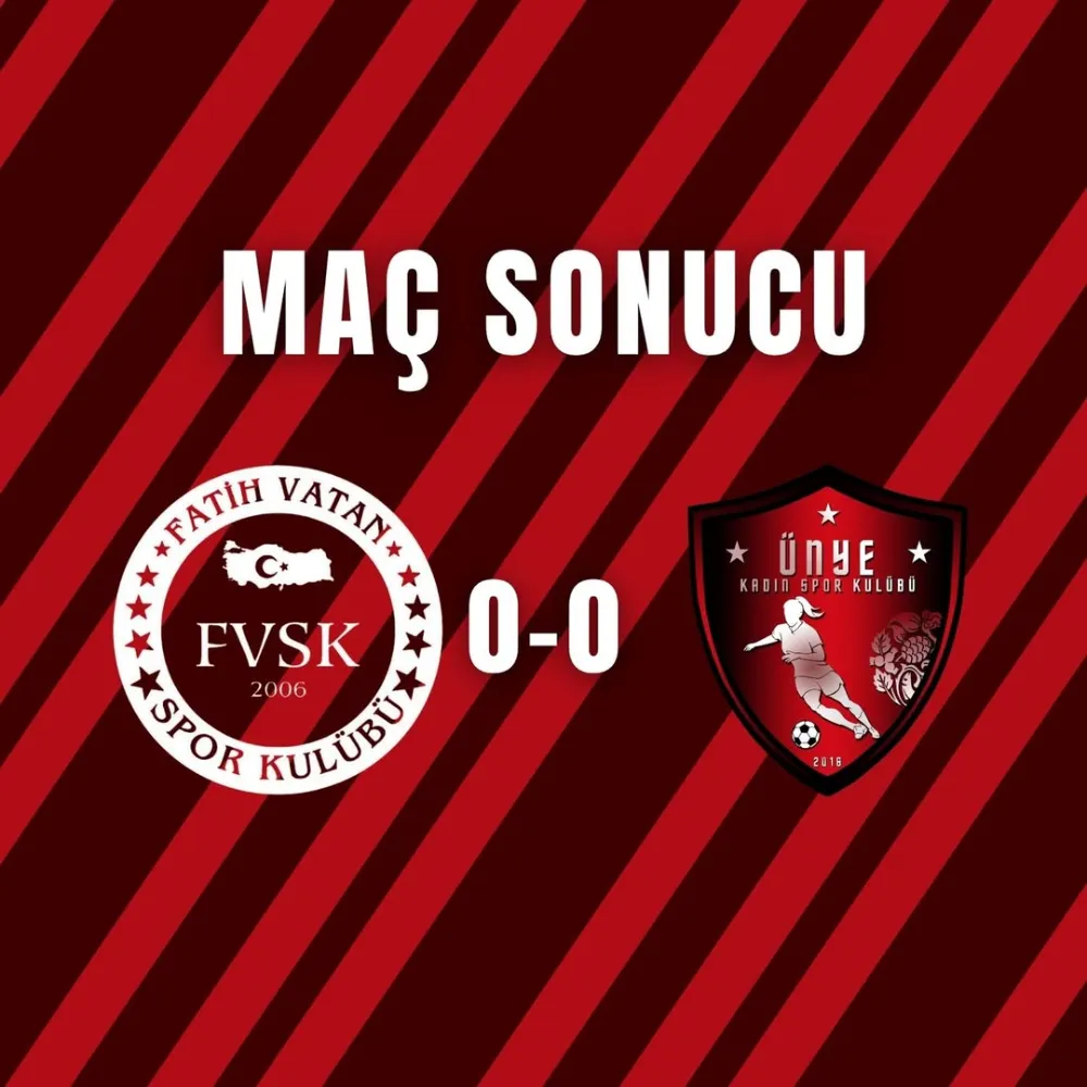 Ünye Kadın Spor Kulübü 1 puanla döndü