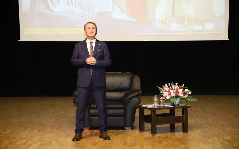 Orhan Baş, Rektör-Öğrenci Buluşması’nda…