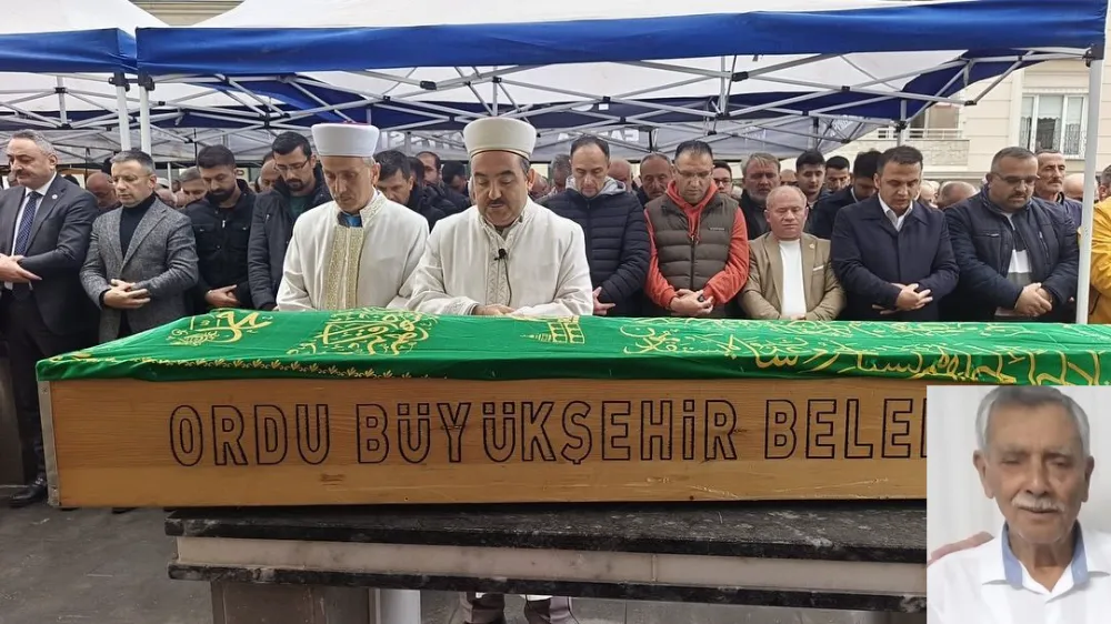 Ahmet Şahin ebediyete uğurlandı 