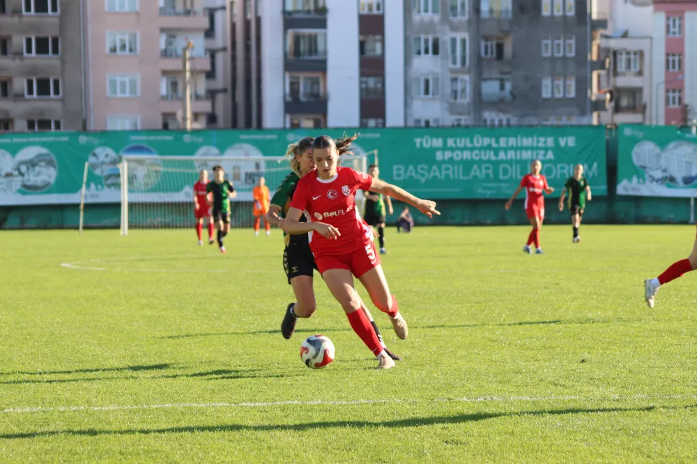 Ünye Kadın Spor Kulübü, FOMGET’e mağlup oldu